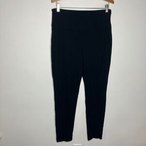J. Jill Wearever collection smooth fit slim leg pants women's size medium black